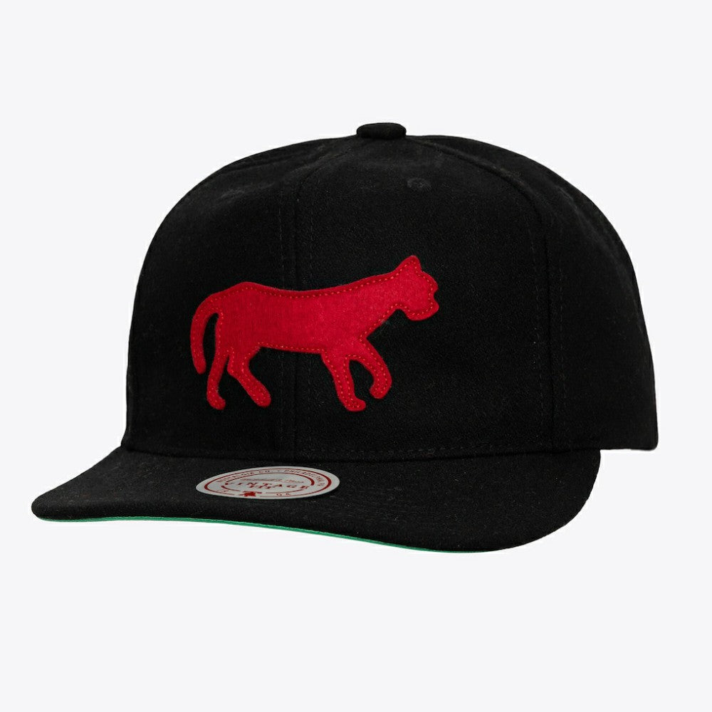 Detroit Tigers Unisex Vintage Fit Melton Wool Adjustable Hat Black