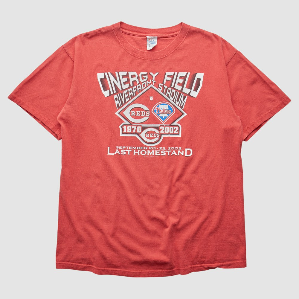 Cincinnati Reds 2002 T-Shirt Red Vintage