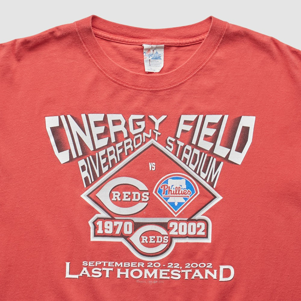 Cincinnati Reds 2002 T-Shirt Red Vintage