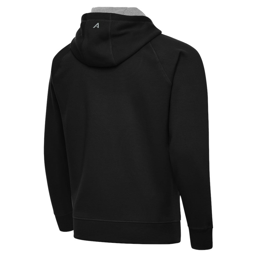 Boston Bruins Antigua Victory Full-Zip Hoodie Black