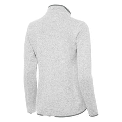 St. Louis Blues Antigua Women's Fortune Half-Zip Pullover Heather Gray