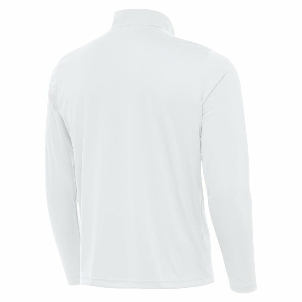 Boston Bruins Antigua Women's Tribute Half-Zip Pullover White