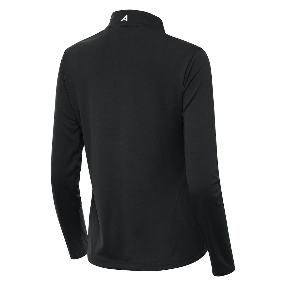 St. Louis Blues Antigua Women's Tribute Half-Zip Pullover Gray