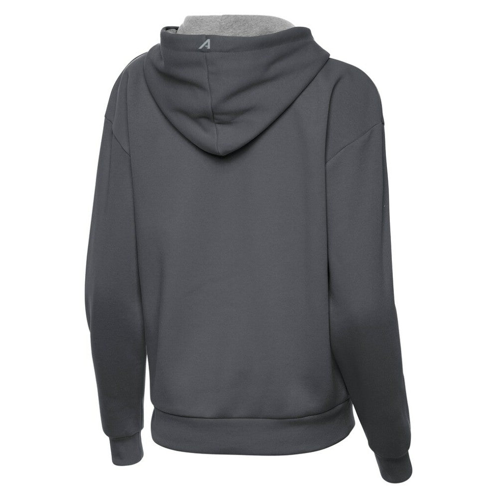 St. Louis Blues Antigua Women's Victory Pullover Hoodie Charcoal