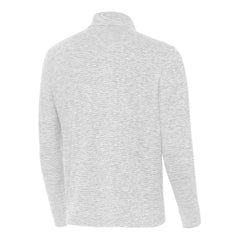 Boston Bruins Antigua Cause Quarter-Zip Jacket Gray
