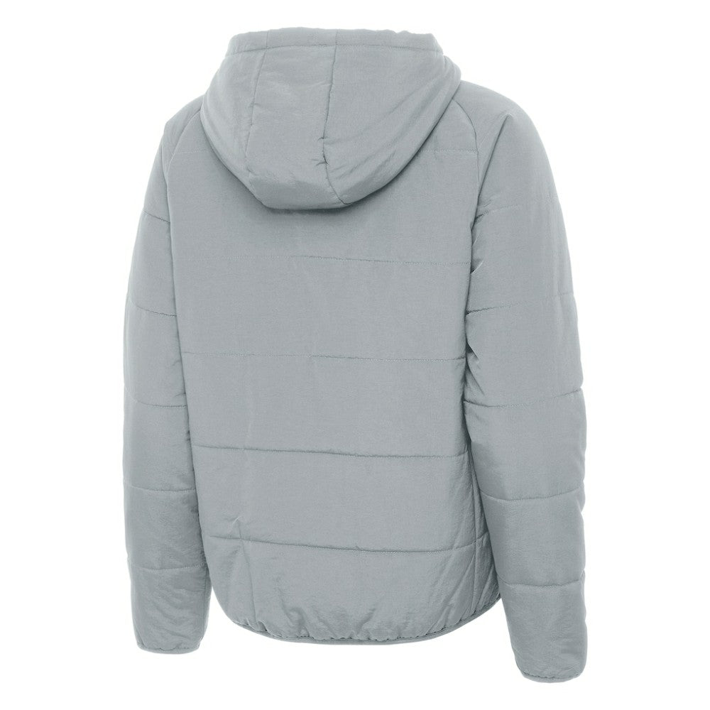 Boston Bruins Antigua Women's Raglan Universe Full-Zip Hooded Jacket Gray