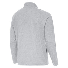 St. Louis Blues Antigua Certain Tri-Blend Quarter-Zip Top Heather Gray
