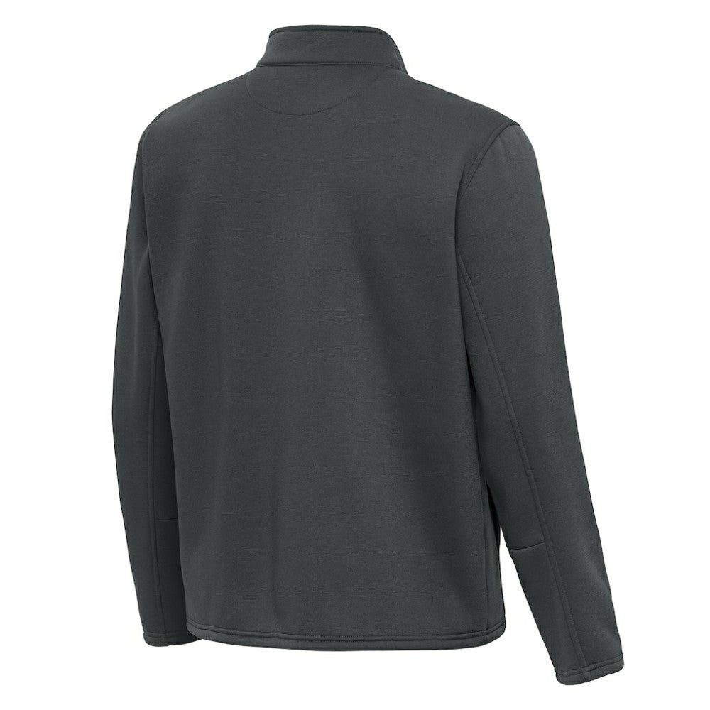 St. Louis Blues Antigua Twist Quarter-Zip Pullover Jacket Pewter