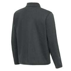 Boston Bruins Antigua Twist Quarter-Zip Pullover Jacket Pewter