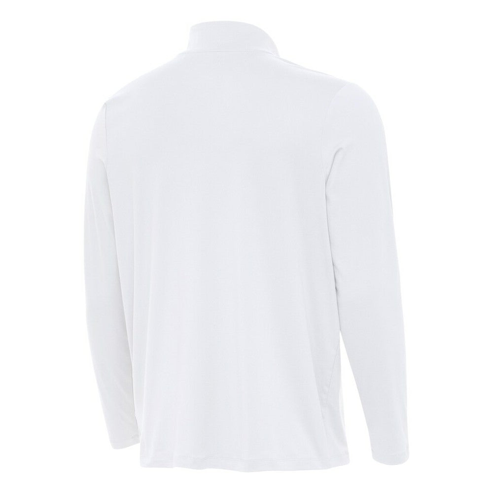 St. Louis Blues Antigua Reprocess Quarter-Zip Pullover White