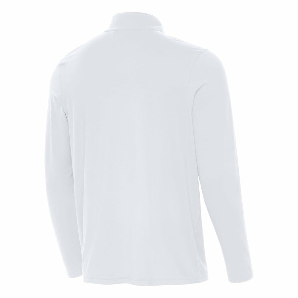 Boston Bruins Antigua Intent Quarter-Zip Top White