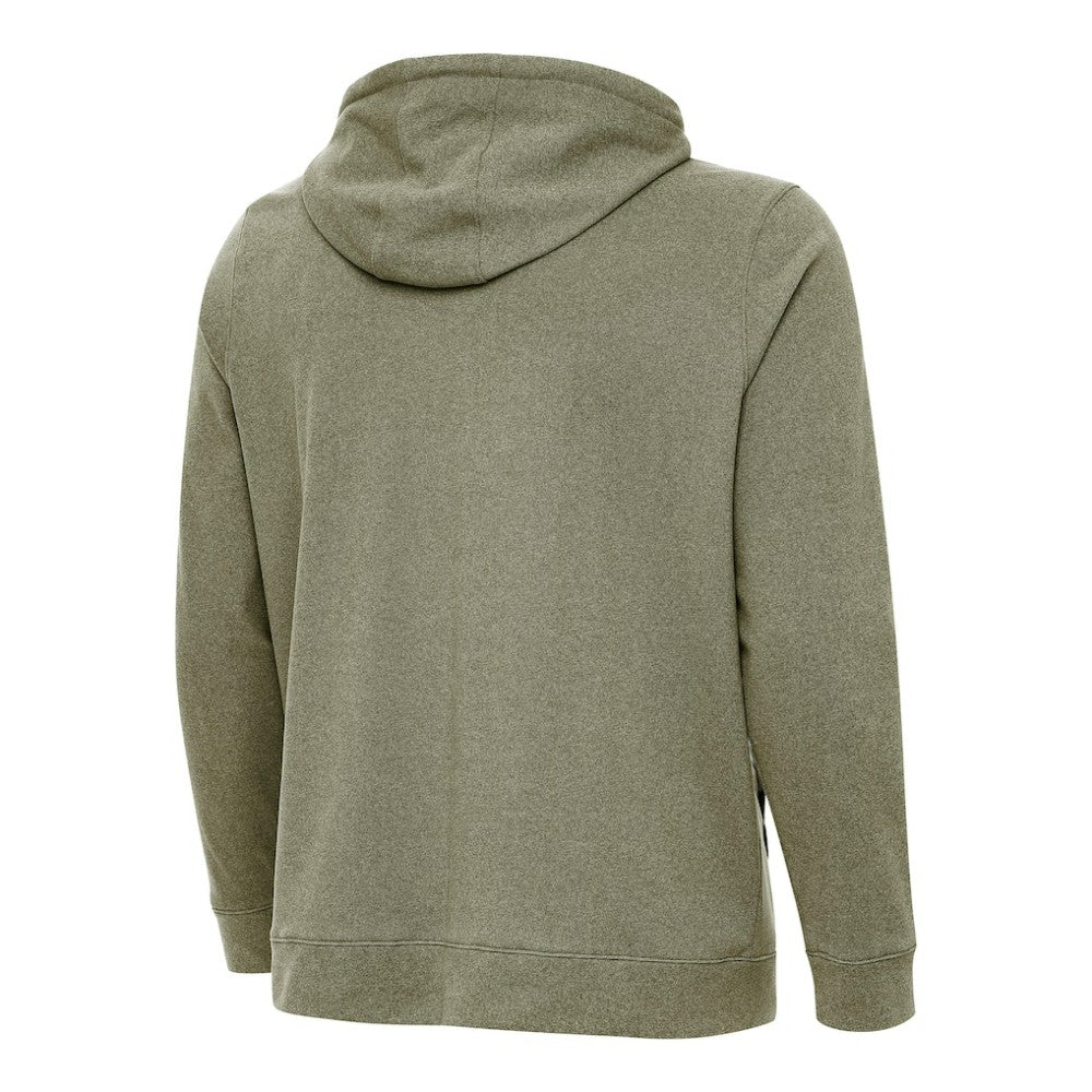 Boston Bruins Antigua Effortless Full-Zip Hoodie Olive