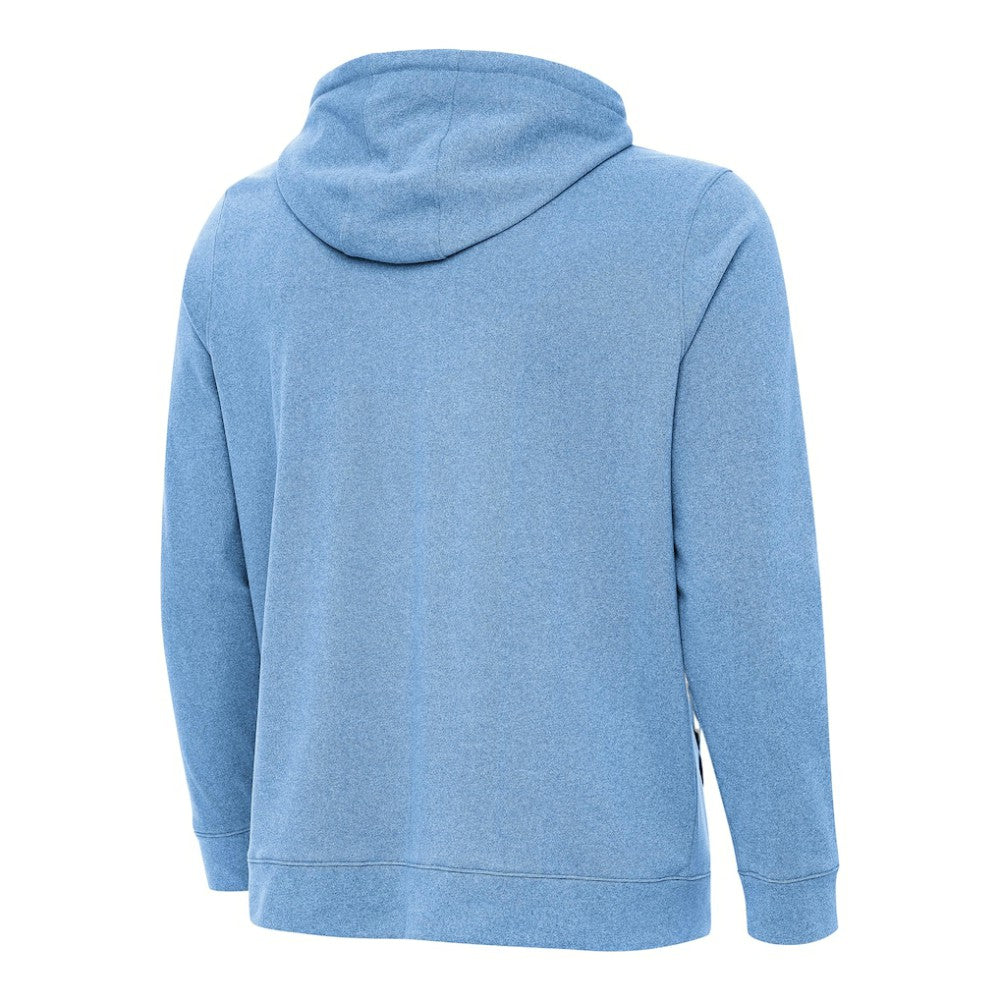St. Louis Blues Antigua Effortless Full-Zip Hoodie Heather Blue