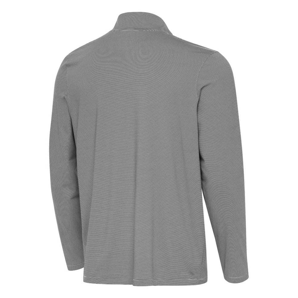 St. Louis Blues Antigua Twine Quarter-Zip Pullover Black