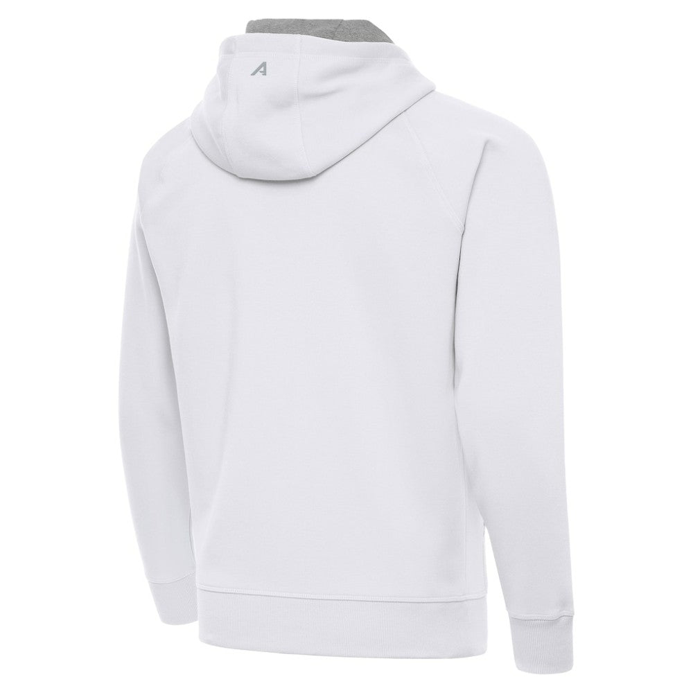 St. Louis Blues Antigua Victory Full-Zip Hoodie White