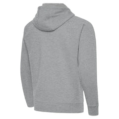 Boston Bruins Antigua Victory Full-Zip Hoodie Heather Gray