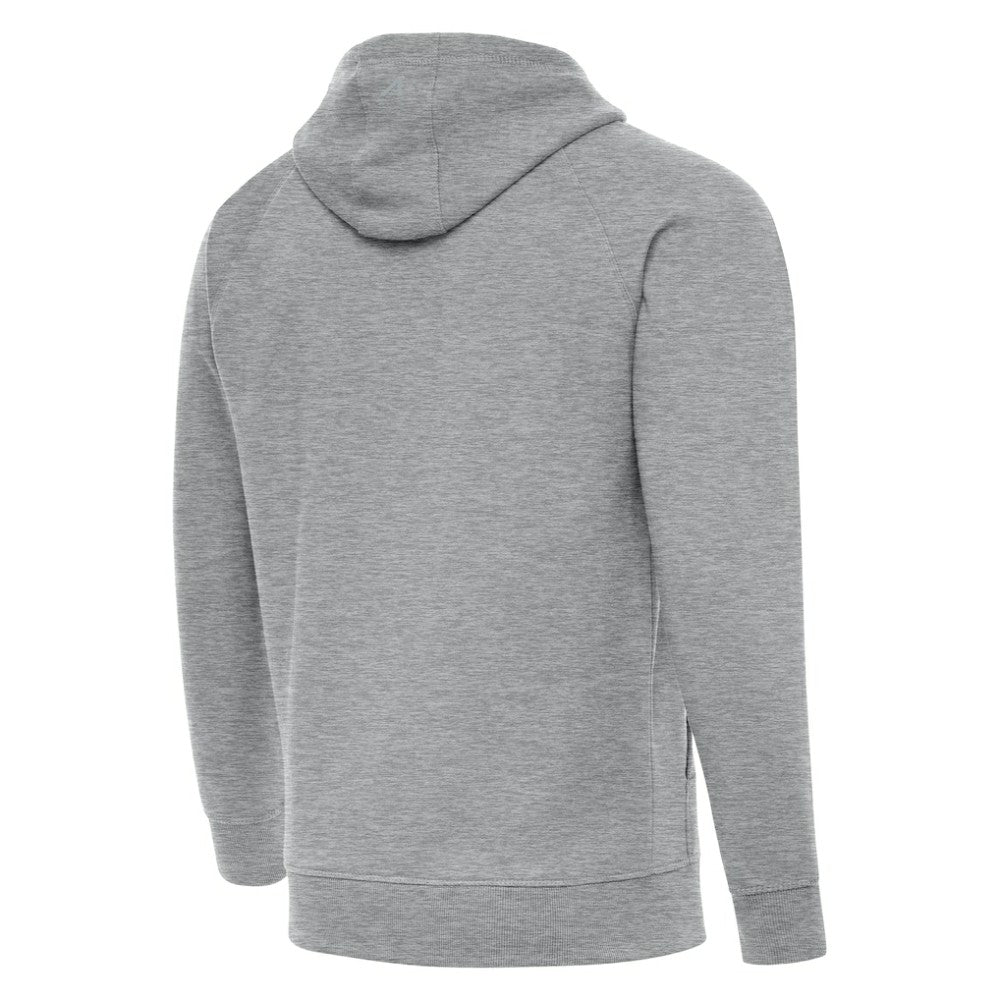 St. Louis Blues Antigua Victory Tall Pullover Hoodie Heather Gray