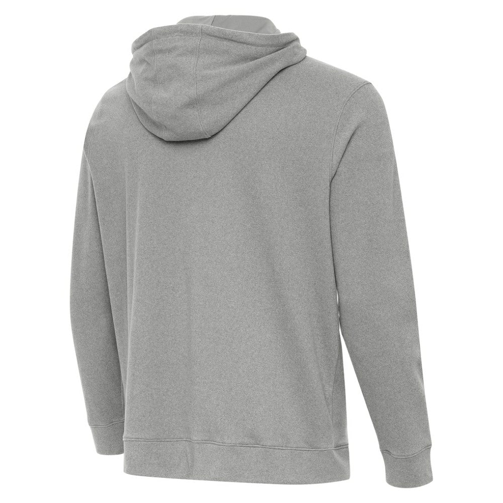 Boston Bruins Antigua Cloud Pullover Hoodie Heather Gray