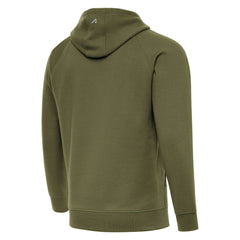 Boston Bruins Antigua Victory Pullover Hoodie Olive