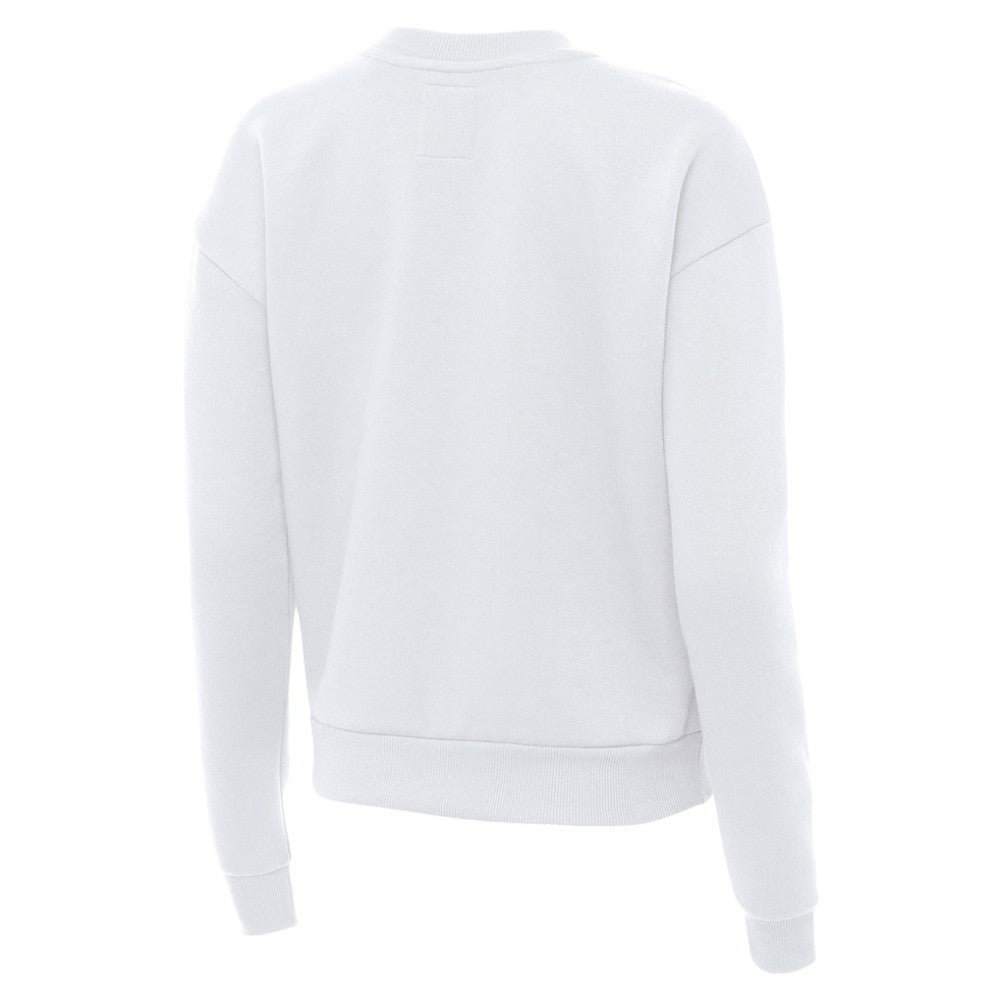 Boston Bruins Antigua Women's Victory Pullover Sweatshirt White