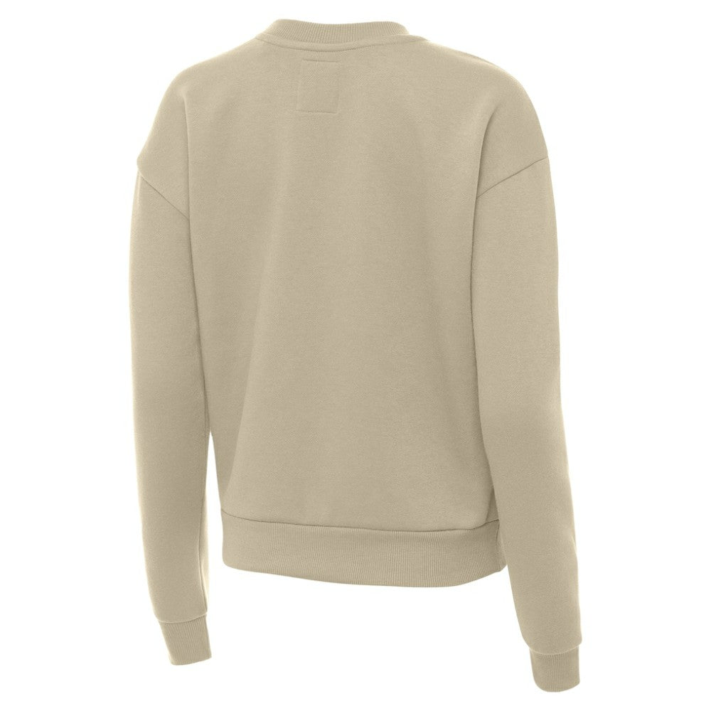 St. Louis Blues Antigua Women's Victory Pullover Sweatshirt Khaki