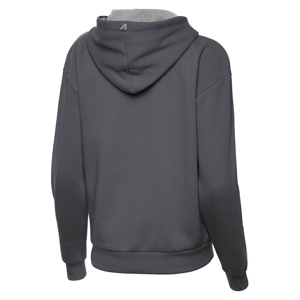 St. Louis Blues Antigua Women's Victory Pullover Hoodie Charcoal
