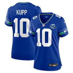 Cooper Kupp Seattle Seahawks Women's Alternate 50th Season Game Jersey - Royal