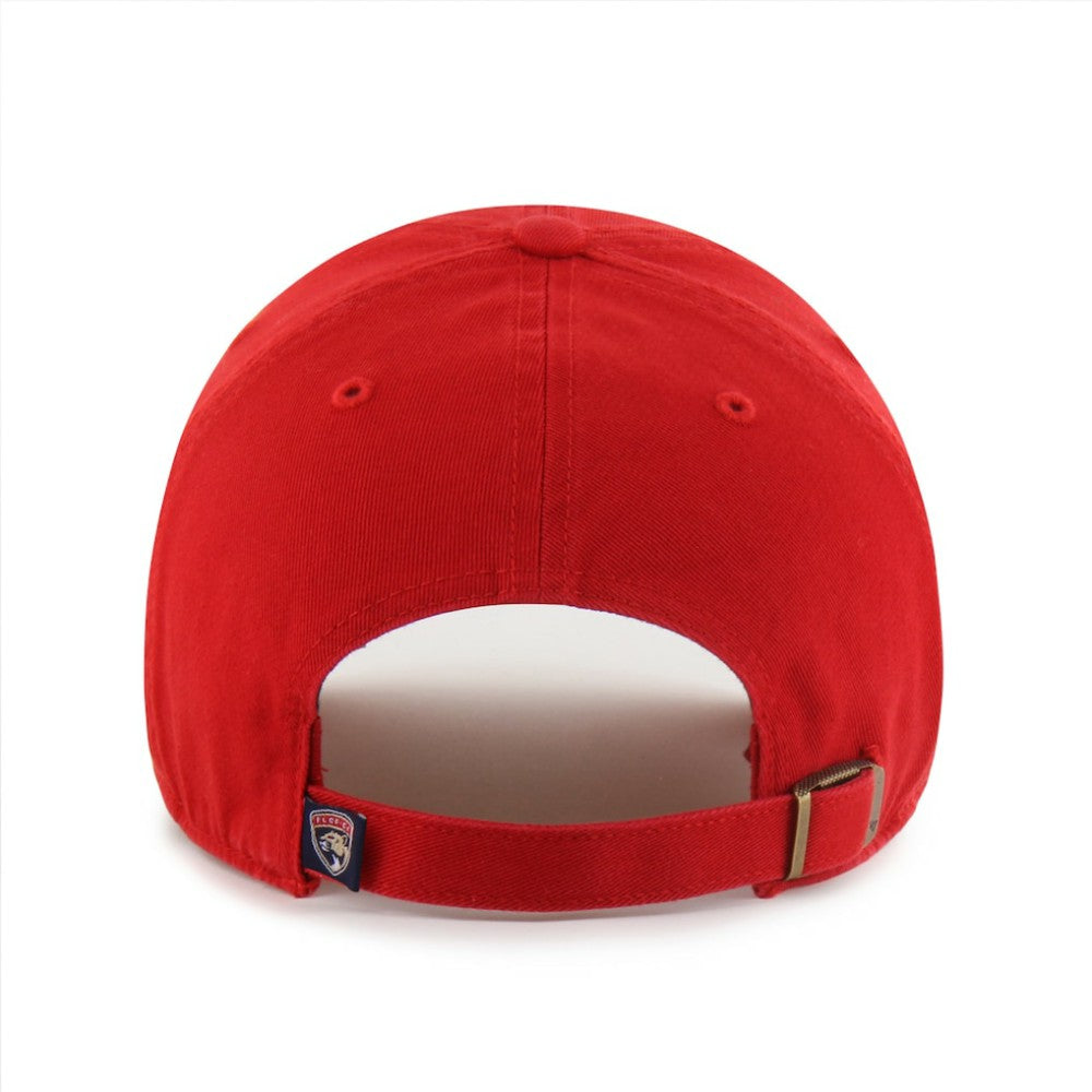 Florida Panthers '47 Logo Clean Up Adjustable Hat Red