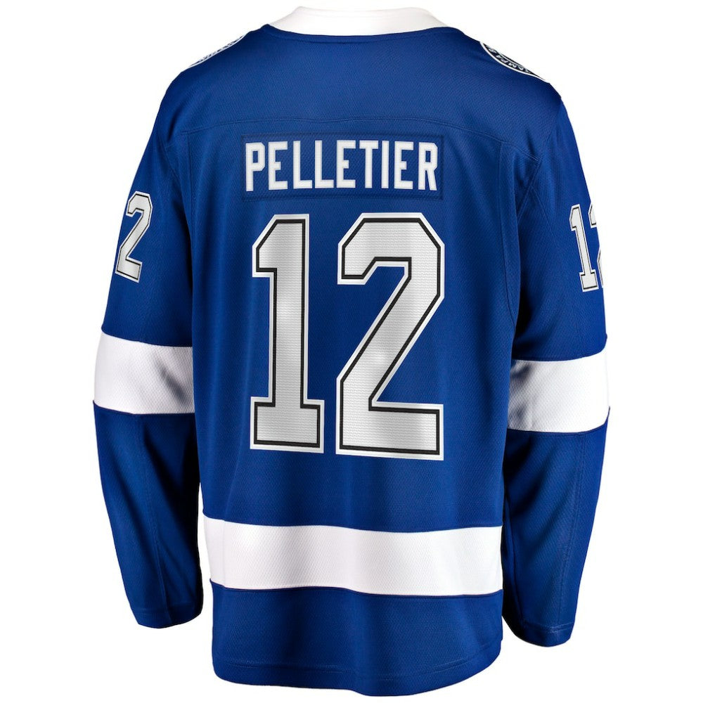 Jakob Pelletier Tampa Bay Lightning Fanatics Home Breakaway Jersey Blue