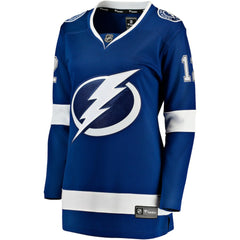 Jakob Pelletier Tampa Bay Lightning Fanatics Women's Home Breakaway Jersey Blue