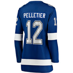 Jakob Pelletier Tampa Bay Lightning Fanatics Women's Home Breakaway Jersey Blue