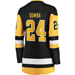 Matt Dumba Pittsburgh Penguins Fanatics Women's Home Breakaway Jersey Black