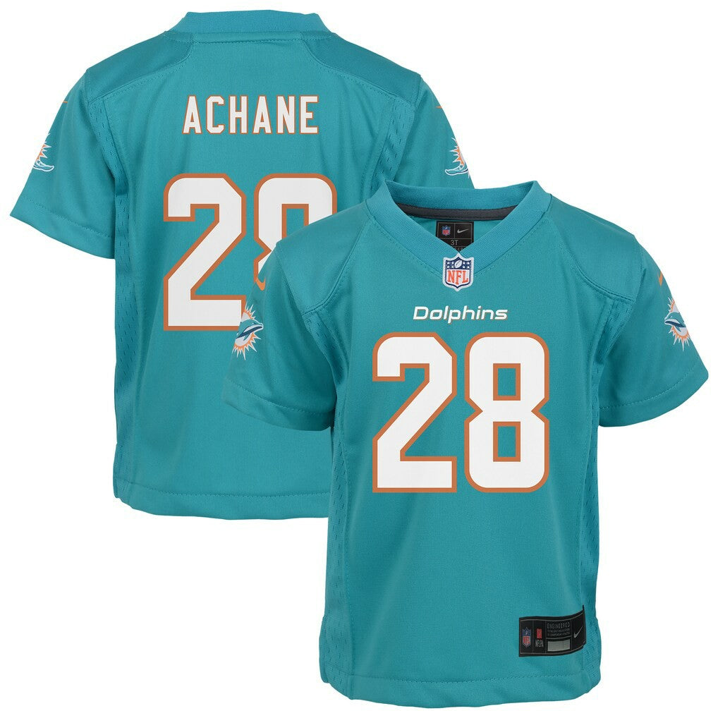 De��Von Achane Miami Dolphins Preschool Team Game Jersey - Aqua