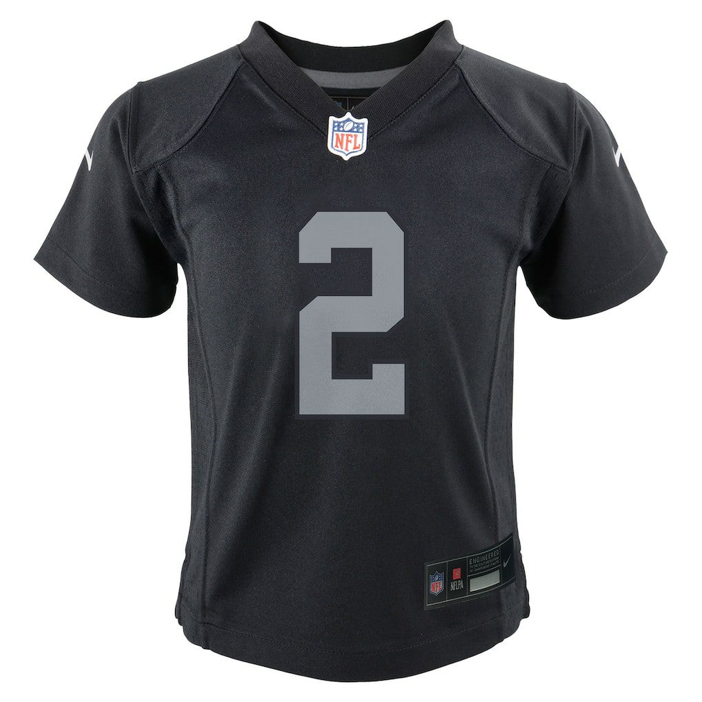Ashton Jeanty Las Vegas Raiders Preschool Team Player Game Jersey - Black