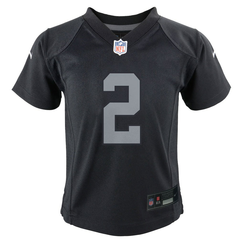 Ashton Jeanty Las Vegas Raiders Preschool Team Player Game Jersey - Black