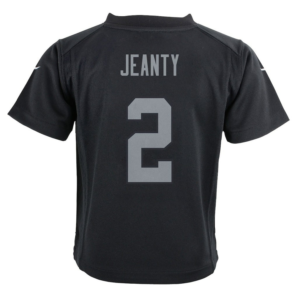 Ashton Jeanty Las Vegas Raiders Preschool Team Player Game Jersey - Black