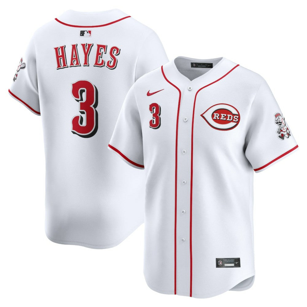 Ke'Bryan Hayes Cincinnati Reds Home Limited Player Jersey White | Nike