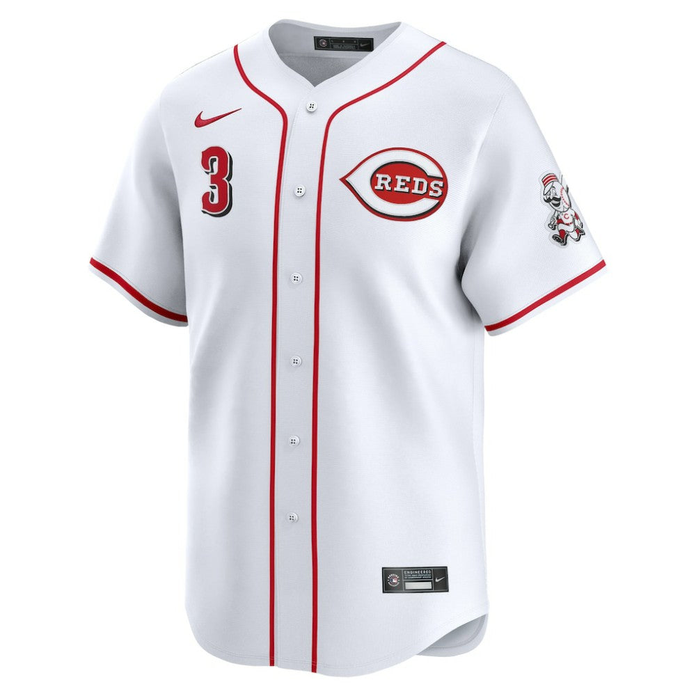 Ke'Bryan Hayes Cincinnati Reds Home Limited Player Jersey White | Nike