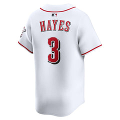 Ke'Bryan Hayes Cincinnati Reds Home Limited Player Jersey White | Nike
