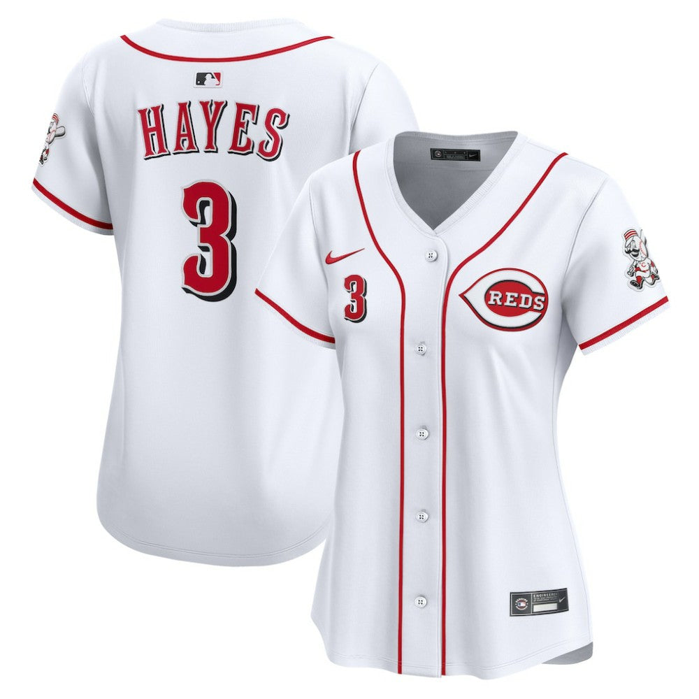 Ke'Bryan Hayes Cincinnati Reds Women's Home Limited Player Jersey White | Nike