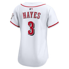 Ke'Bryan Hayes Cincinnati Reds Women's Home Limited Player Jersey White | Nike