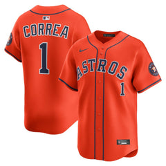 Carlos Correa Houston Astros Alternate Limited Player Jersey Orange | Nike