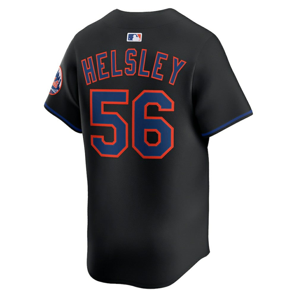 Ryan Helsley New York Mets Alternate Limited Player Jersey Black | Nike