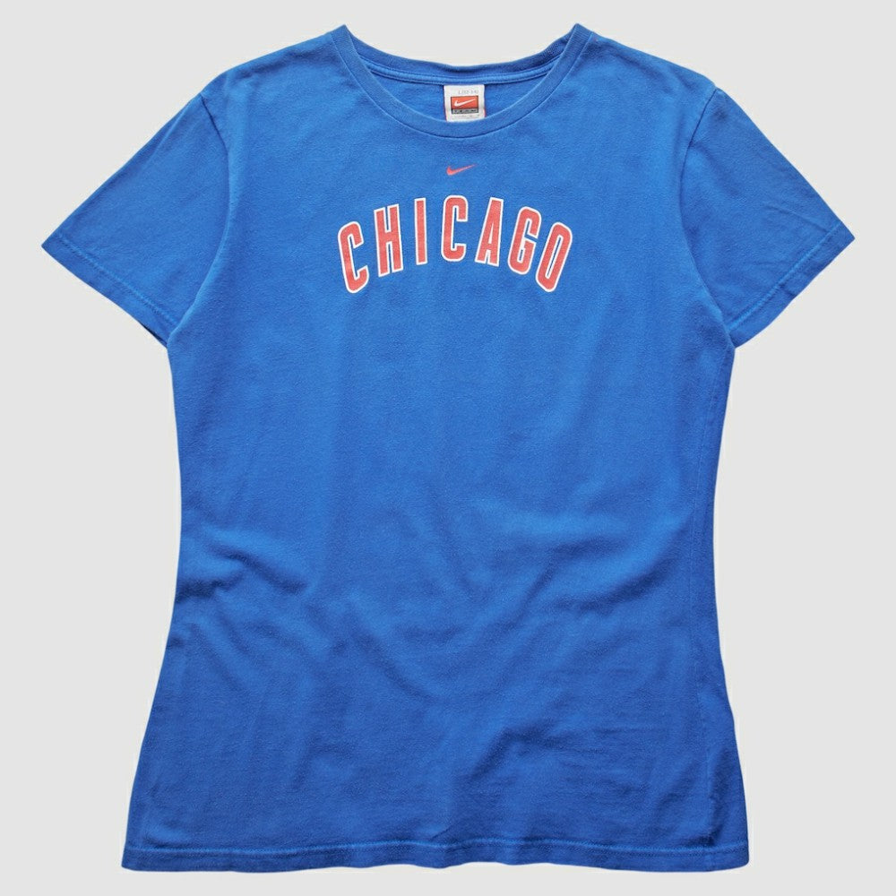Chicago Cubs 2000s T-Shirt Blue Vintage | Nike
