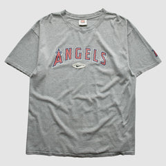 Los Angeles Angels 2000s T-Shirt Gray Vintage | Nike