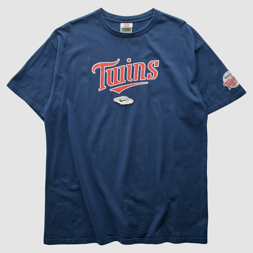 Minnesota Twins 2006 T-Shirt Blue Vintage | Nike