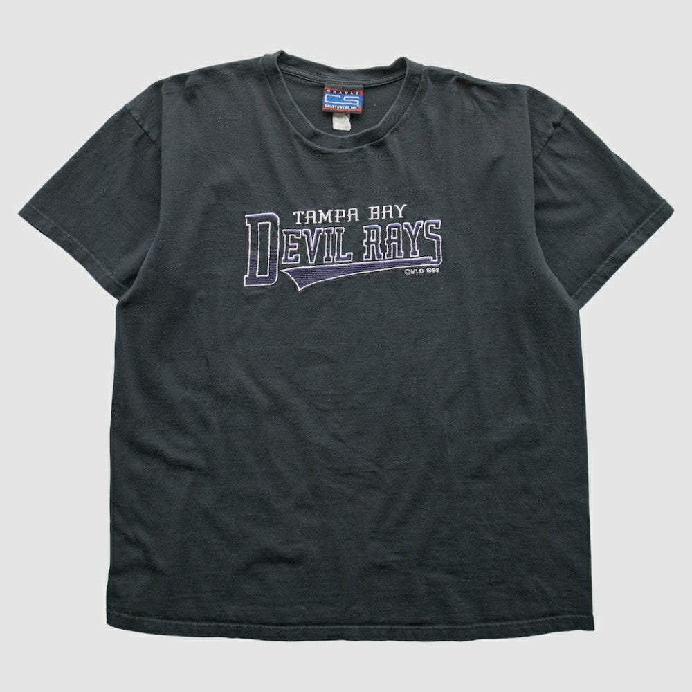 Tampa Bay Rays 1998 T-Shirt Black Vintage