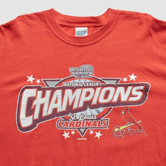 St. Louis Cardinals 2004 T-Shirt Red Vintage