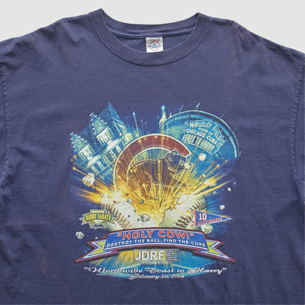 Chicago Cubs 2004 T-Shirt Navy Vintage