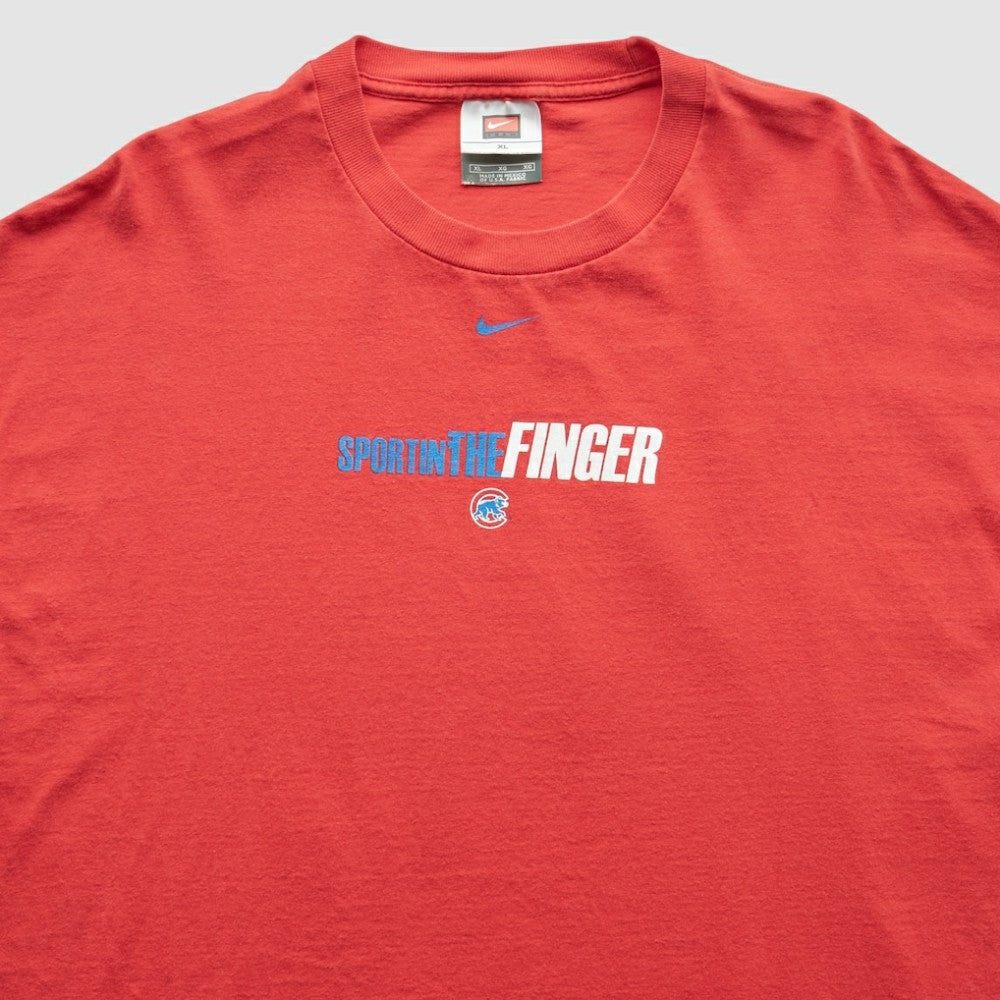 Chicago Cubs 2000s T-Shirt Red Vintage | Nike